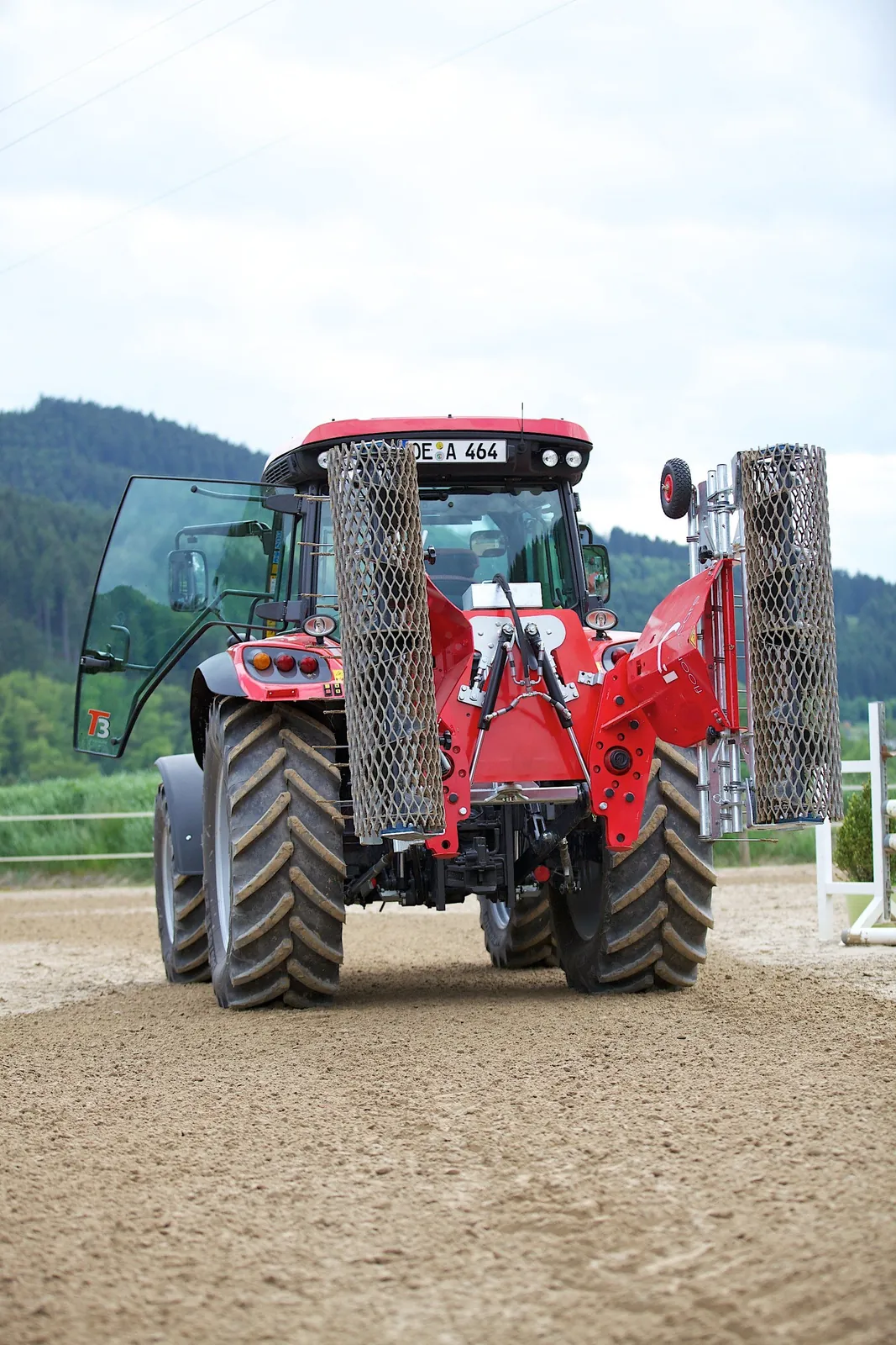 Floor-Care DUO ingeklapt in transportstand